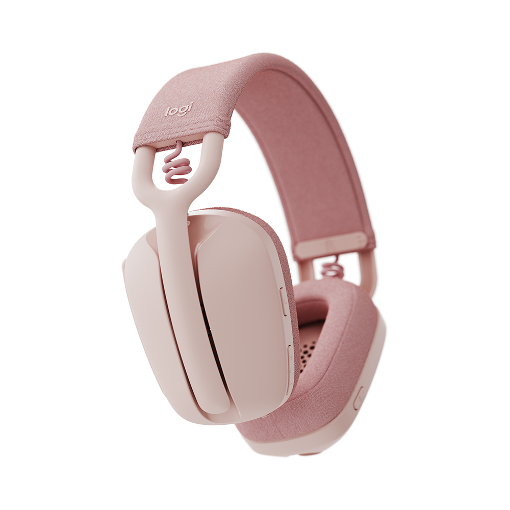 Logitech Zone Vibe 100 BT Headphones Rose/4
