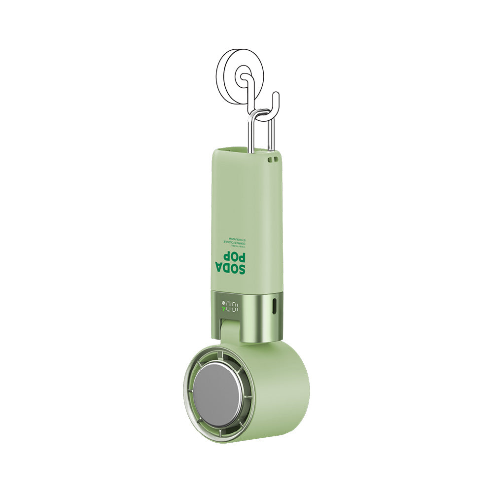 Momax IF21G 1°Go Freeze Compact Foldable Icy Cooling Fan - Green