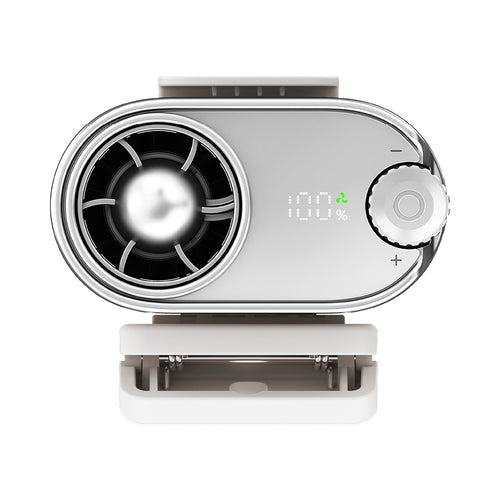 Momax IF23W 1°Go Clip High-Speed Waist-Clip Mini Fan - White
