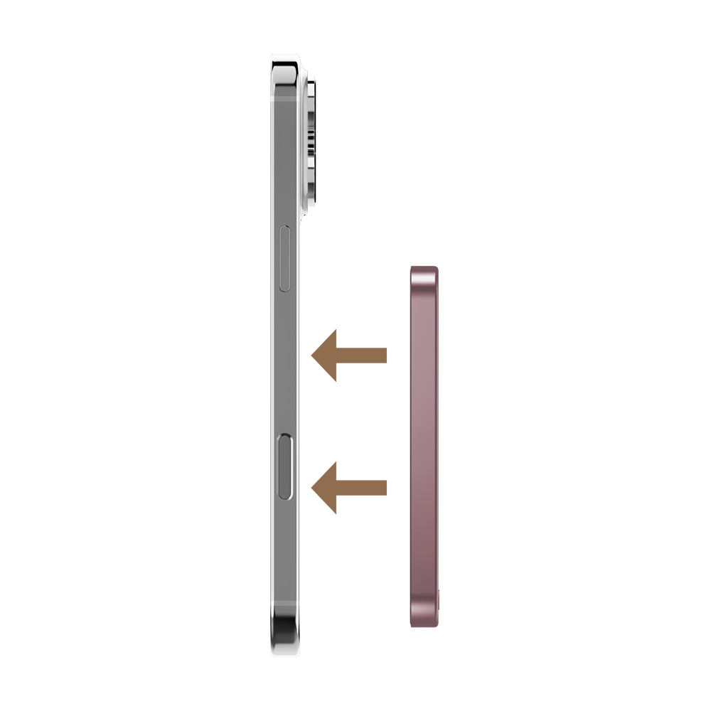 Momax IP116AP Q.MAG X Magnetic Wireless Battery Pack 5000mAh - Pink