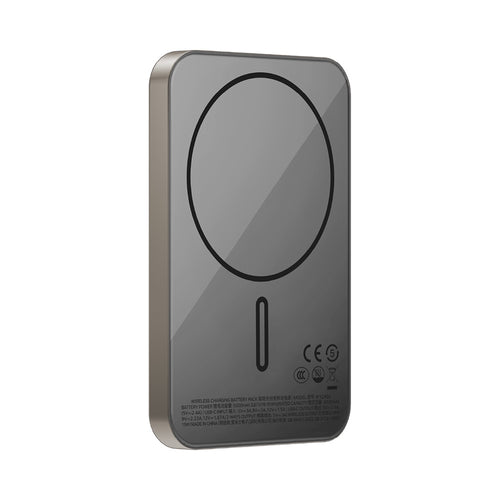 Momax IP129Q2L 1-Power Q.Pass 5000mAh Qi2 Magnetic Wireless Battery Pack (CCC-Certified) - Titanium