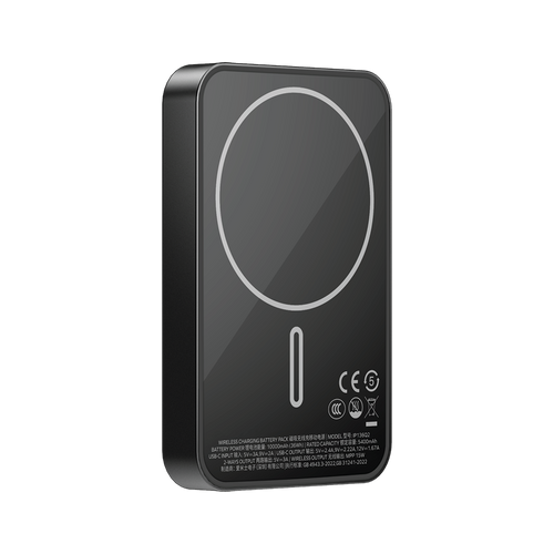 Momax IP136Q2D 1-Power Q.Pass Qi2 Magnetic Wireless Battery Pack 10,000mAh - Black