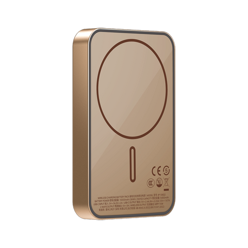 Momax IP136Q2L2 1-Power Q.Pass Qi2 Magnetic Wireless Battery Pack 10,000mAh - Sandstone