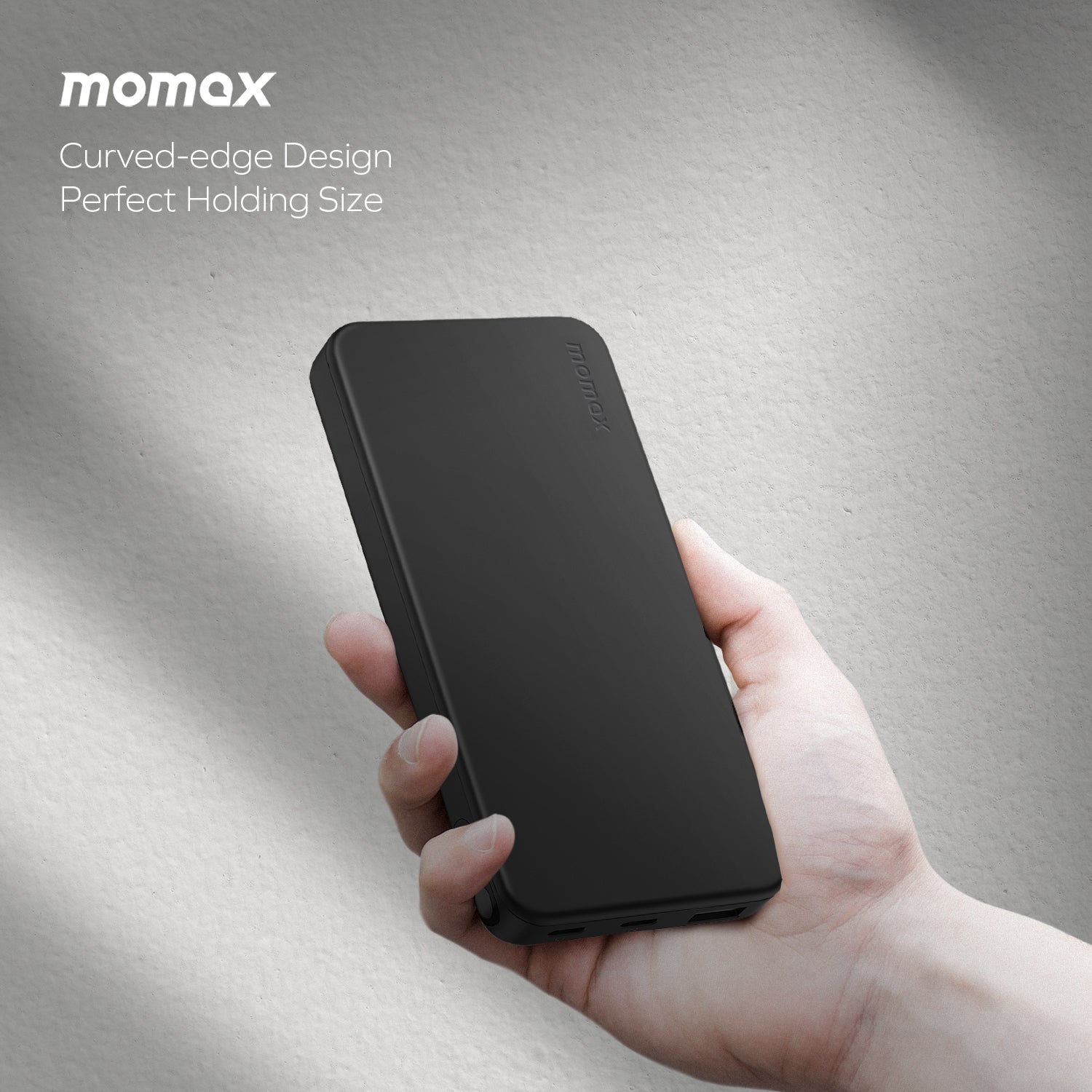 Momax IP155D 1-Power Vital 10,000mAh Battery Pack (CCC-Certified) – Black