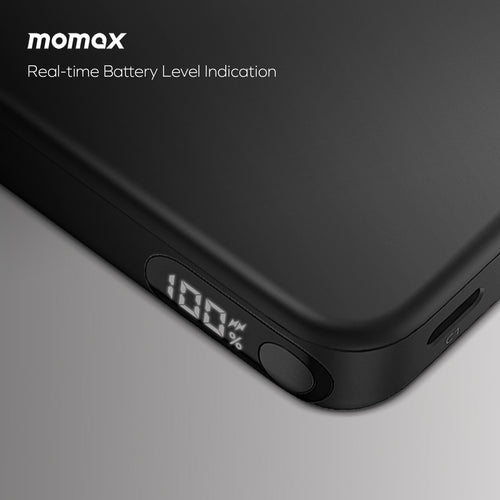 Momax IP155D 1-Power Vital 10,000mAh Battery Pack (CCC-Certified) – Black