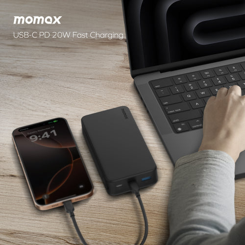 Momax IP156W 1-Power Vital 20,000mAh Battery Pack (CCC-Certified) - White