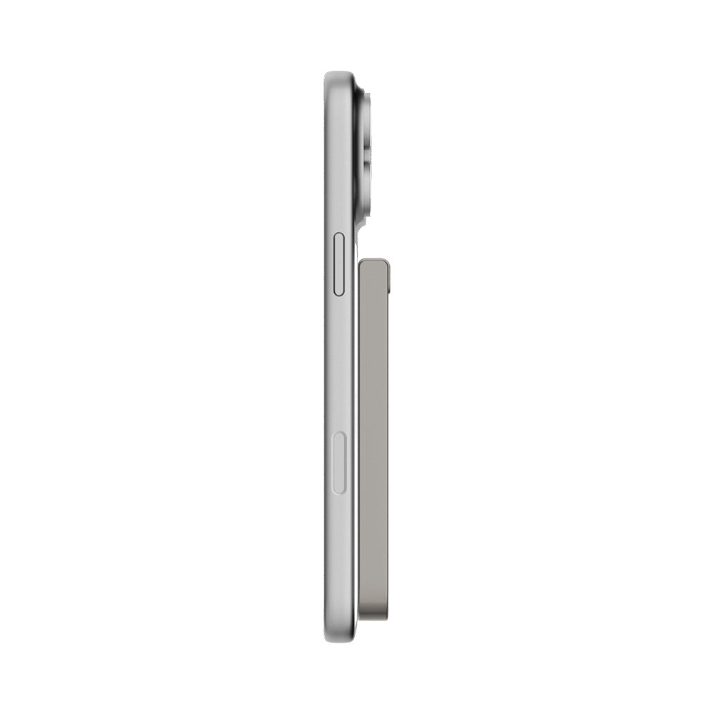 MOMAX IP161Q2L 1-Power S.Pass Qi2 5,000mAh Magnetic Wireless Battery Pack - Titanium
