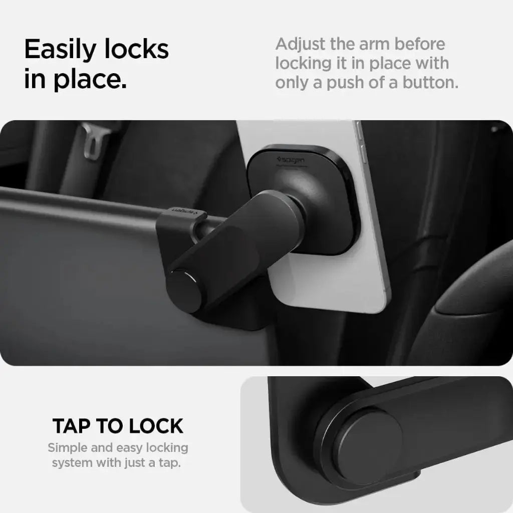 Spigen Tesla OneTap MagSafe Car Mount Holder (Screen) - Black