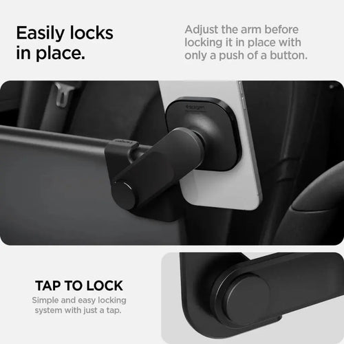 Spigen Tesla OneTap MagSafe Car Mount Holder (Screen) - Black