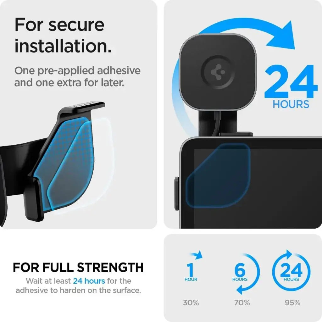 Spigen Tesla OneTap MagSafe Car Mount Holder (Screen) - Black