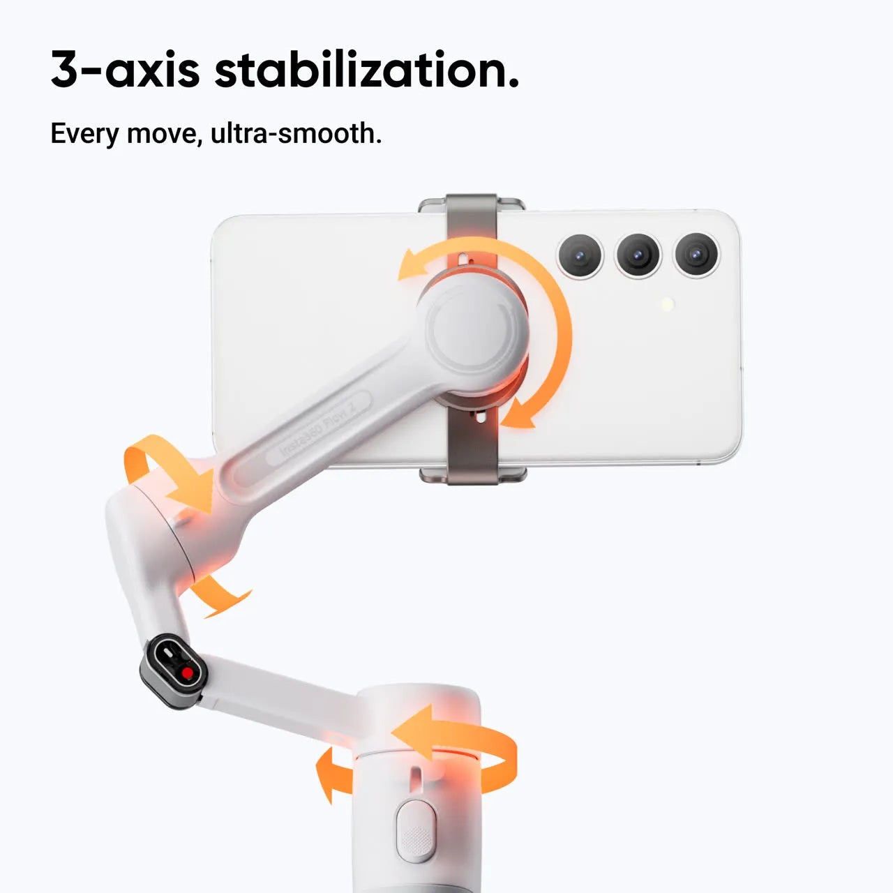 Insta360 Flow 2 Standard Bundle (Stone Gray)