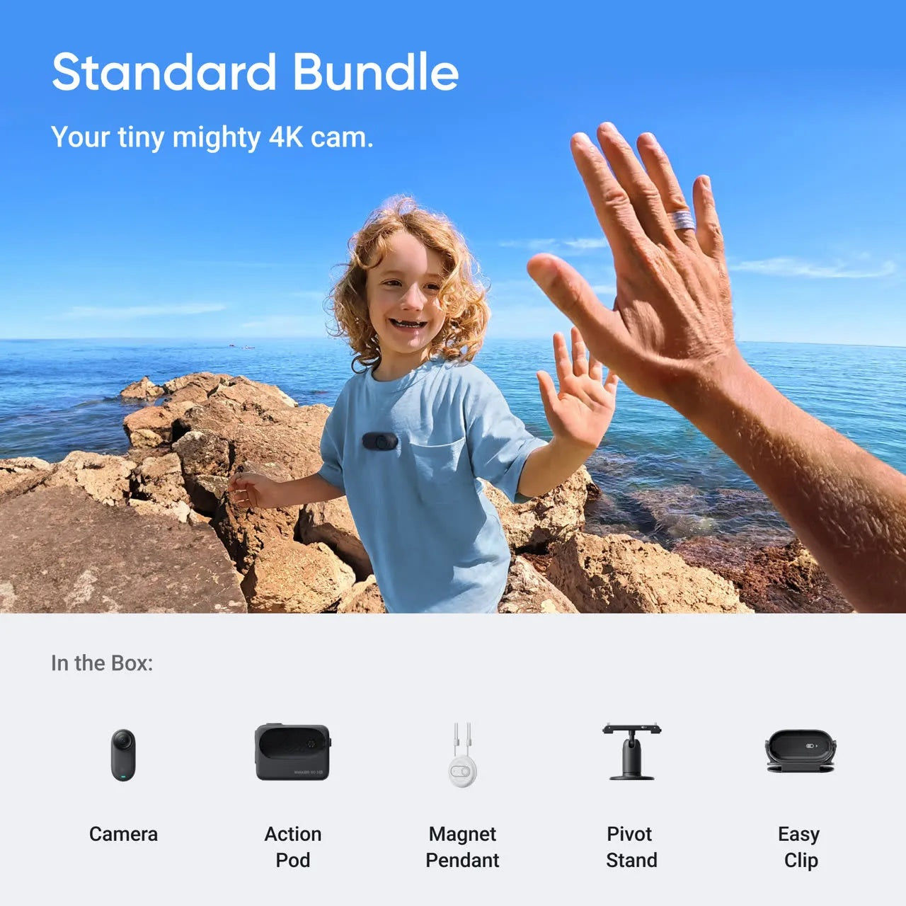 Insta360 GO 3S Standard Edition Midnight Black 128GB