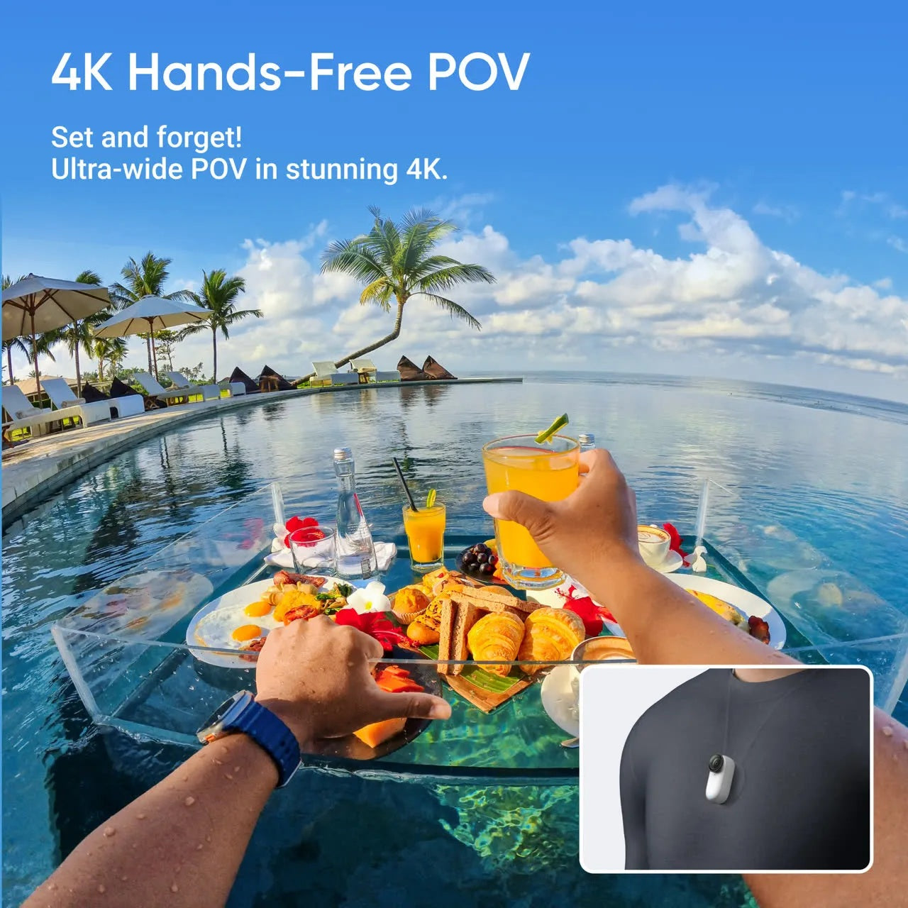 Insta360 GO 3S Standard Edition Midnight Black 128GB