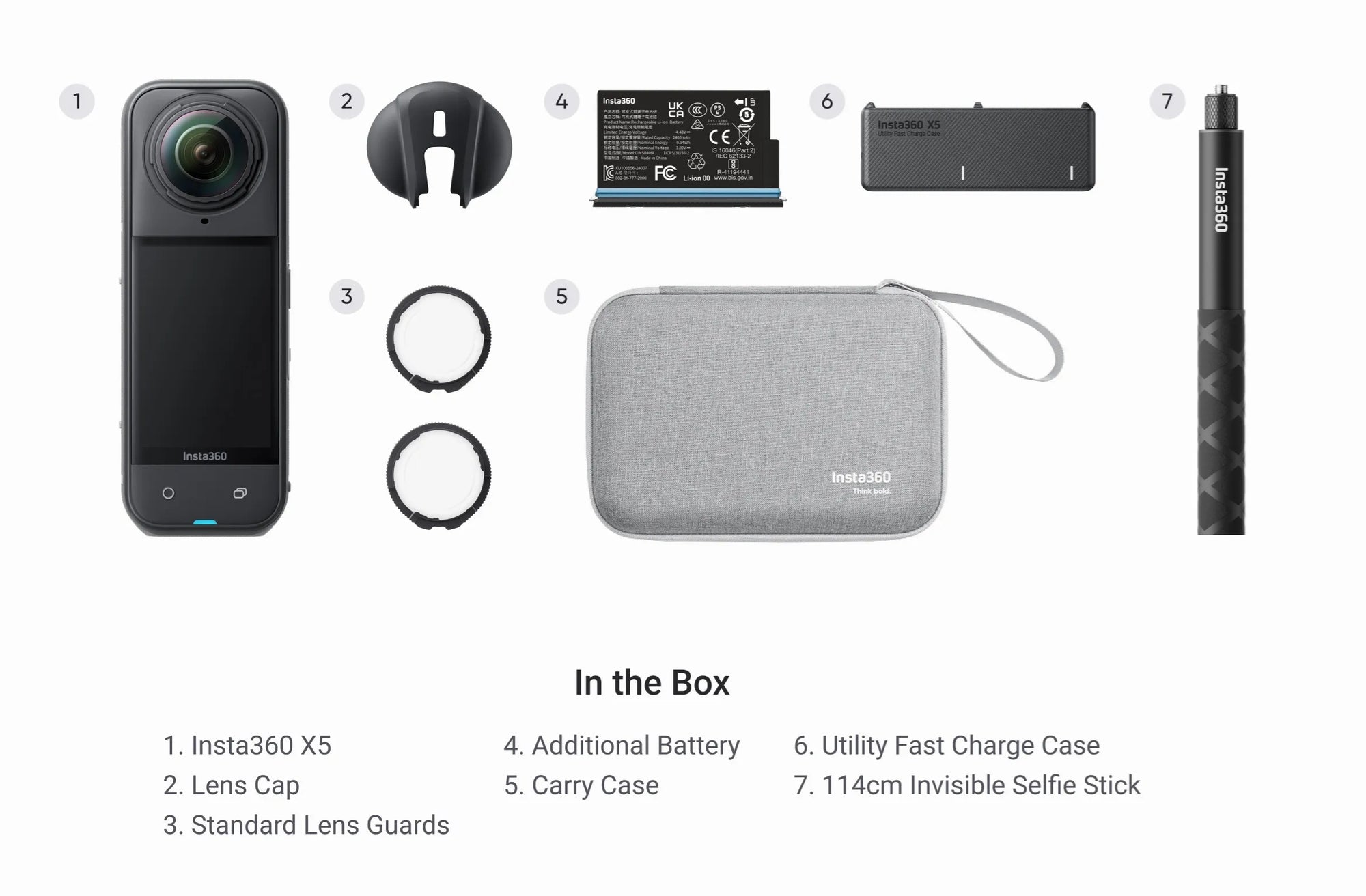 Insta360 x5 Essentials bundle