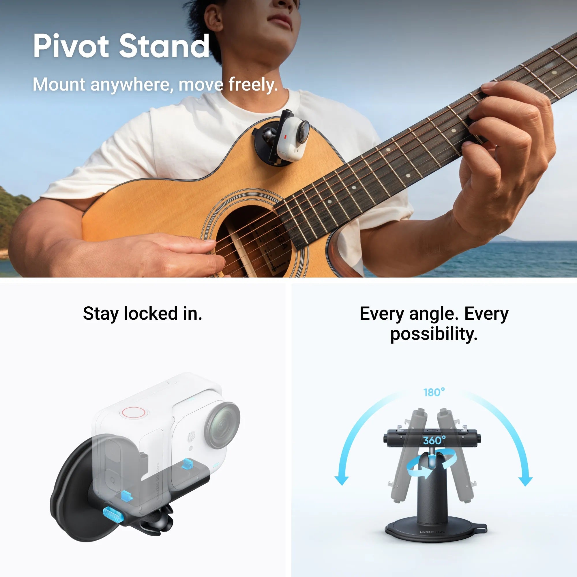 Insta360 GO Ultra Creator Bundle (Arctic White) – Challenger Singapore