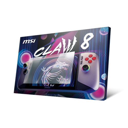 MSI Claw 8 EX AI+ CG3EM Launch Pack-026SG - Arc G3E 32GB 1TB 8 Touch CP+