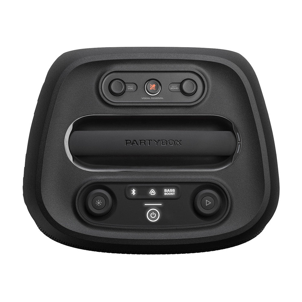 JBL Partybox Encore 2 Plus Party Speaker with Microphones (Black)