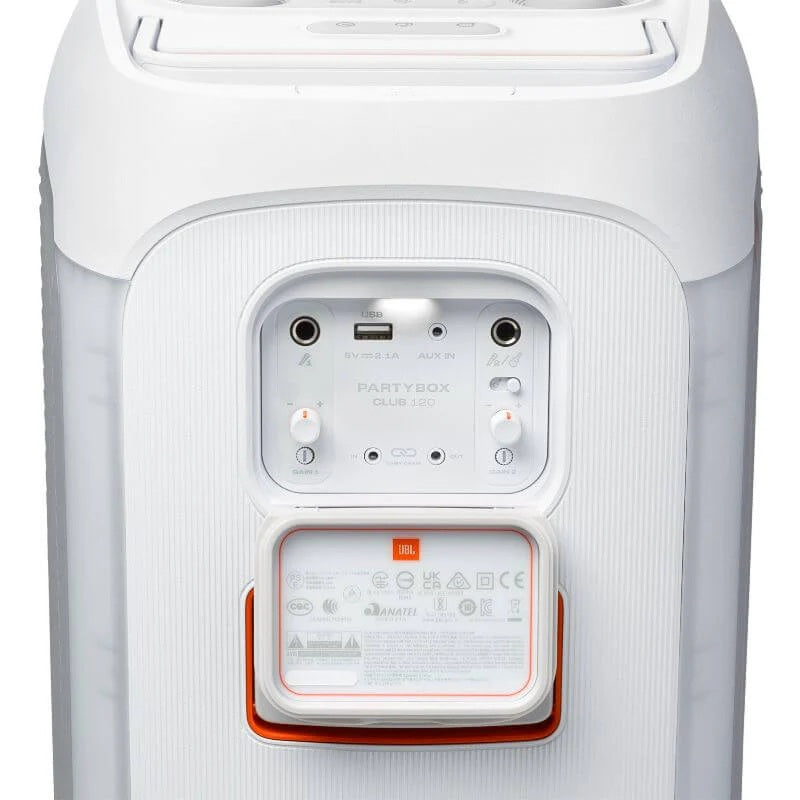 JBL Partybox Club 120 Party Speaker White