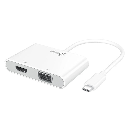 J5Create JCA175 USB-C to VGA+HDMI+USB3.0+PD Adapter