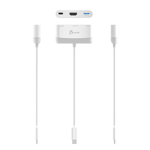 J5Create JCA3710 USB-C to HDMI & USB with Power Delivery