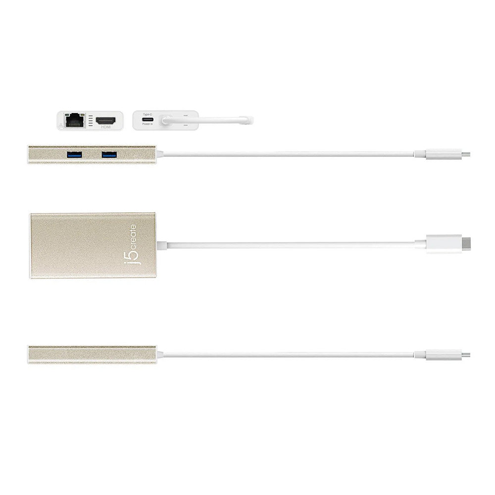 J5Create JCA374 USB Type-C Multi Adapter HDMI & USB 3.0