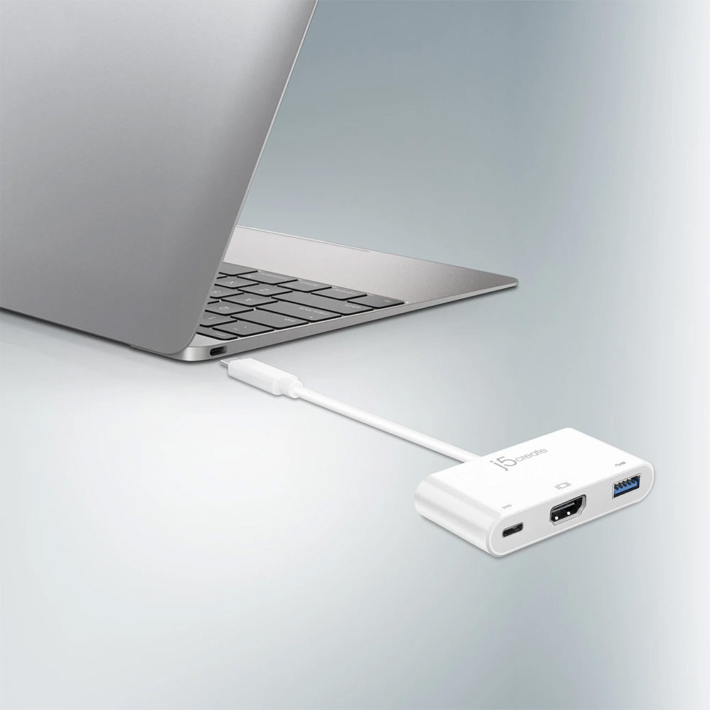 J5Create JCA379 USB Type-C to HDMI & USB 3.0 Hub with Power Delivery