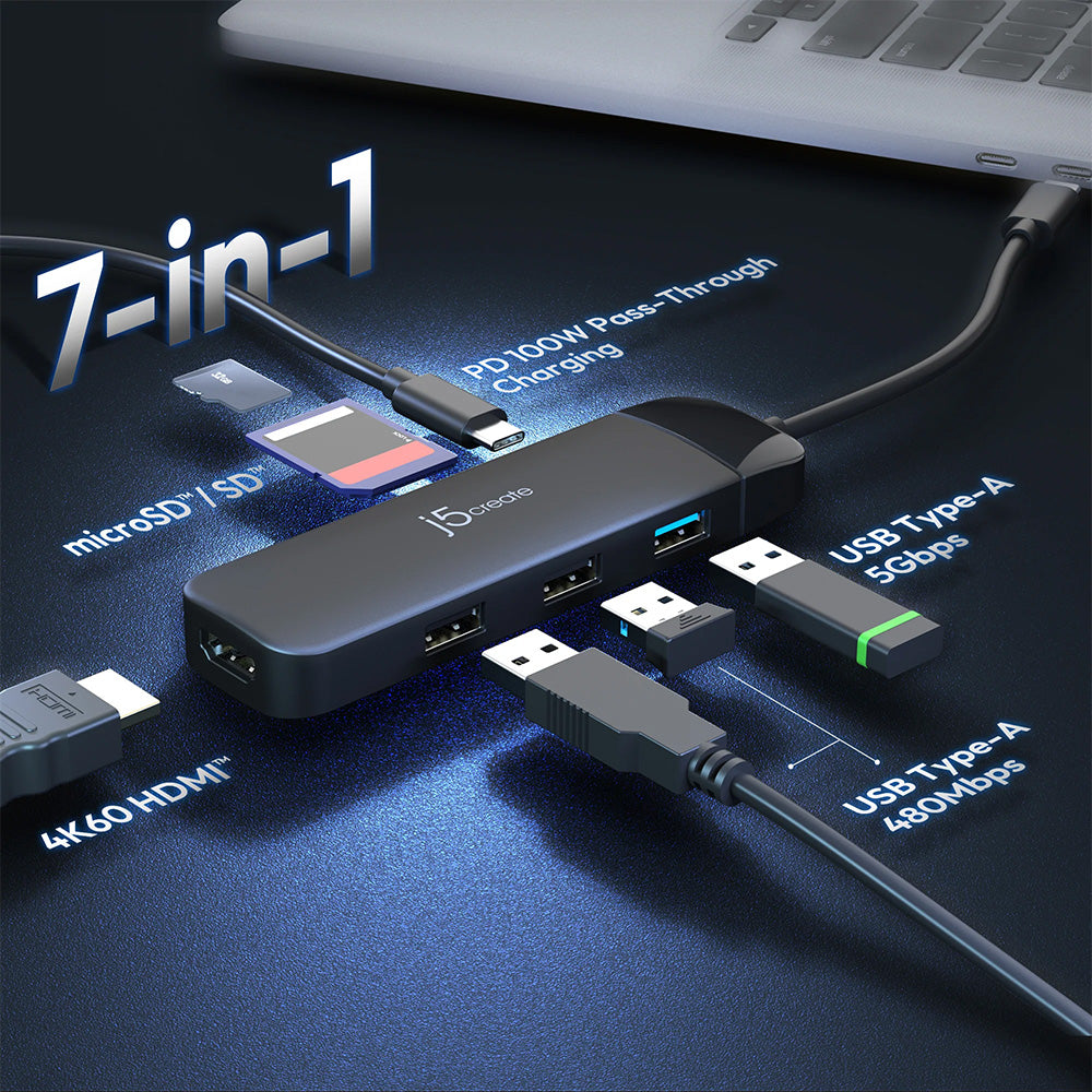 J5Create JCD3006 USB-C Multi-Port Hub