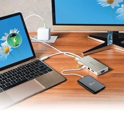 J5Create JCD376 Type-C Fully Functional Mini Dock