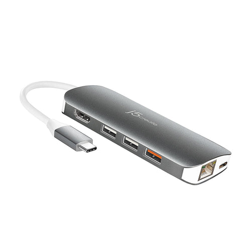 J5Create JCD384 USB 3.1 Type-C Multi Adapter