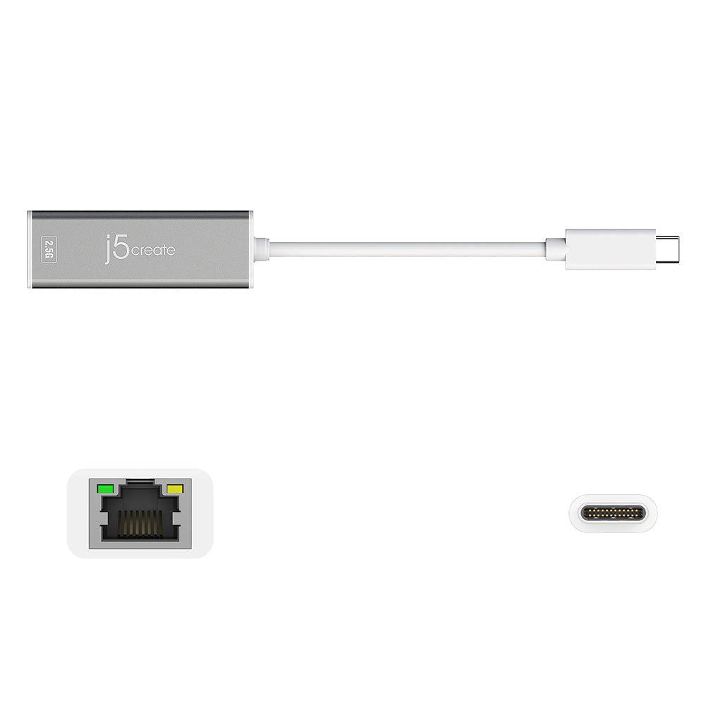 J5Create JCE145 USB-C to 2.5G Ethernet Adapter