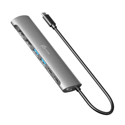 J5Create JCH3007 USB-C 7-Port HUB 5A2C