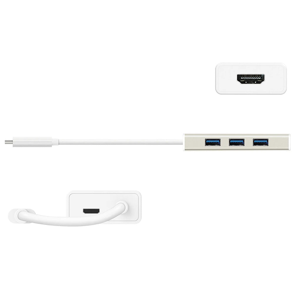 J5Create JCH451 USB-C 3.1 3-Port USB 3.0 Hub with HDMI