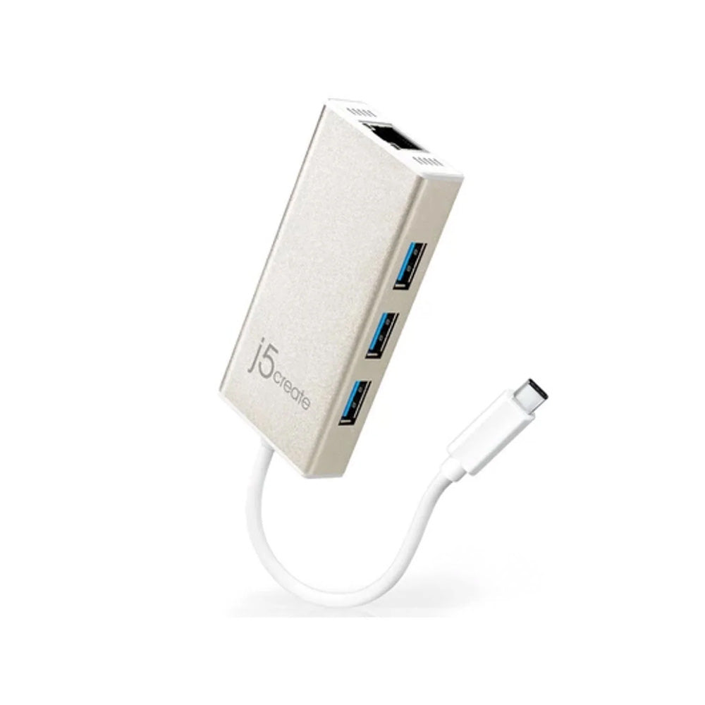 J5Create JCH471 USB-C Multi Adapter Gigabit Ethernet & Hub