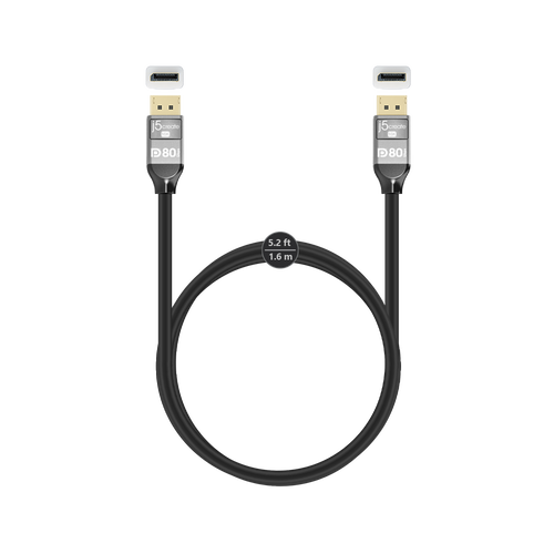 J5Create JDC44L16 VESA Certified 16K DisplayPort 2.1 80Gbps Cable
