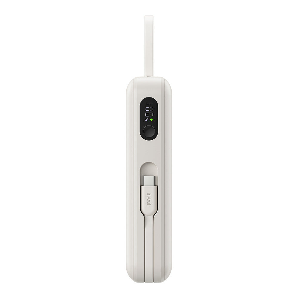 Belkin BPB036qcSA UltraCharge Power Bank 20K with Integrated Cable and Display - Sand
