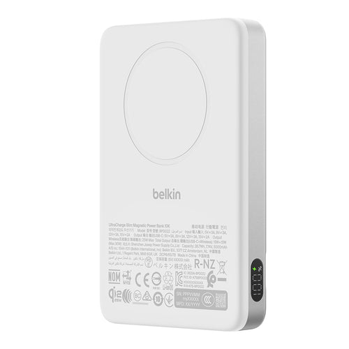 Belkin BPD022fqWH UltraCharge Slim Magnetic Power Bank 10K
