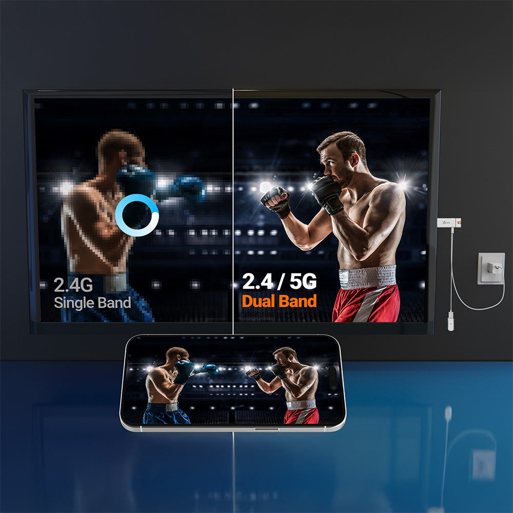 J5Create JVAW62T76MAX ScreenCast USB-C Wireless Display Extender with Antenna