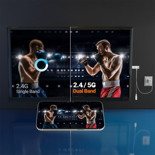 J5Create JVAW62T76MAX ScreenCast USB-C Wireless Display Extender with Antenna