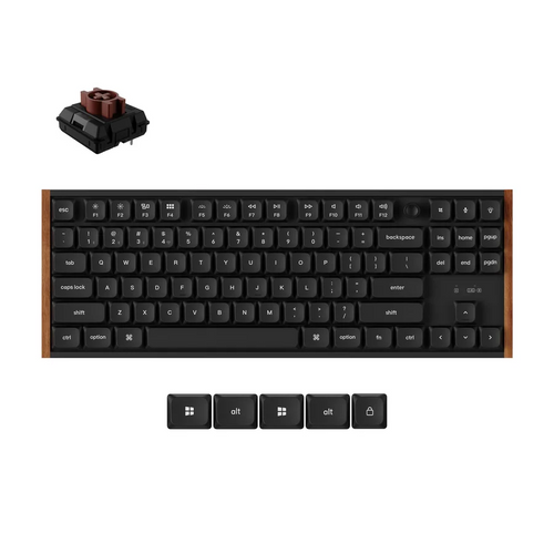Keychron K1 Ultra 8K Brown Switch Wireless Keyboard Black