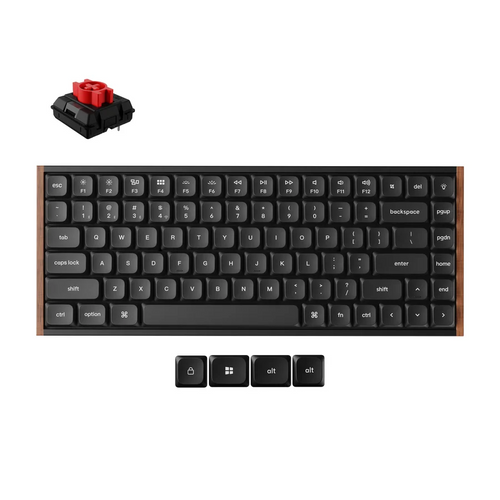 Keychron K3 Ultra 8K Red Switch Wireless Keyboard Black