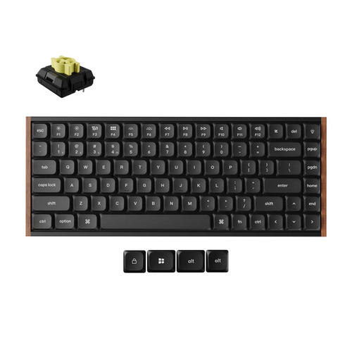 Keychron K3 Ultra 8K Banana Switch Wireless Keyboard Black