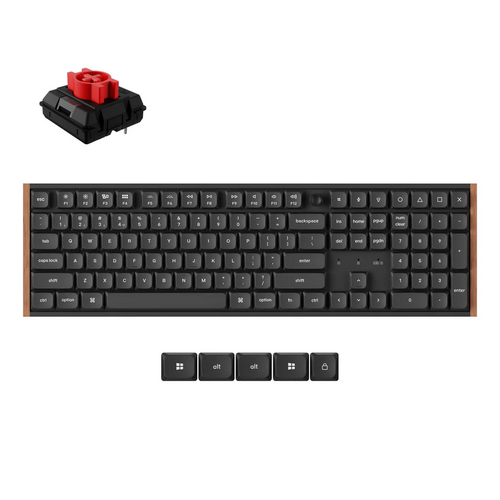 Keychron K5 Ultra 8K Red Switch Wireless Keyboard Black
