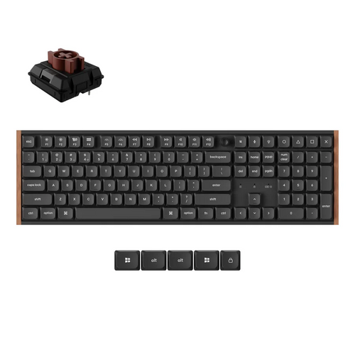 Keychron K5 Ultra 8K Brown Switch Wireless Keyboard Black
