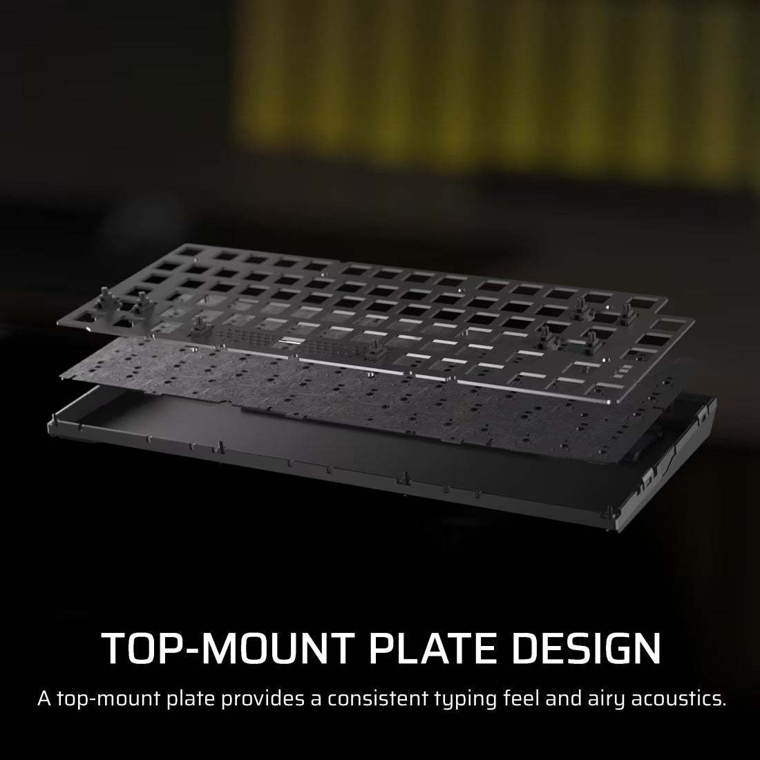 Corsair K65 Plus Wireless Keyboard 75% RGB - Tactile