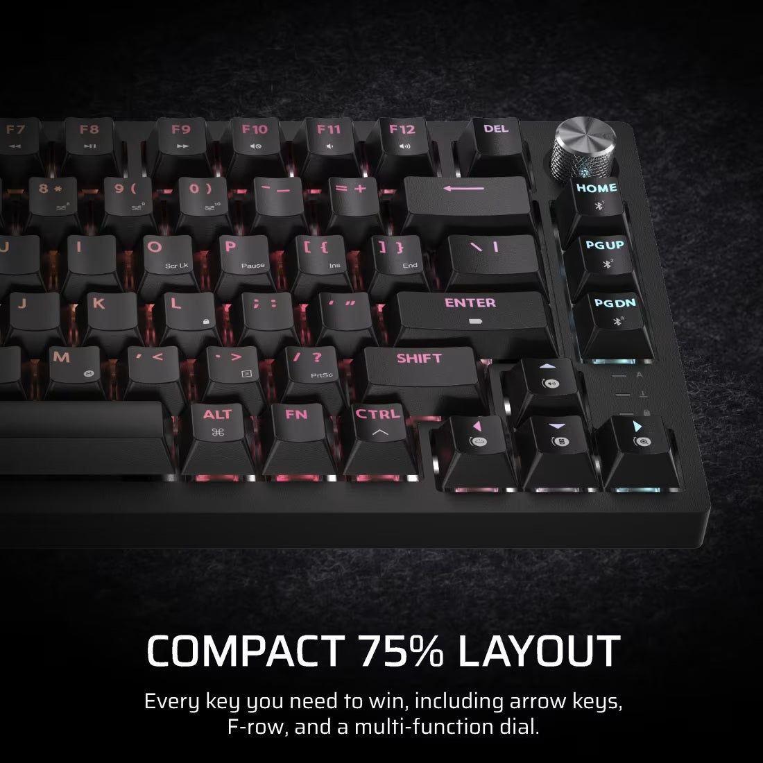 Corsair K65 Plus Wireless Keyboard 75% RGB - Tactile