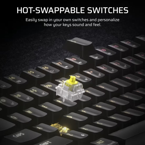 Corsair K65 Plus Wireless Keyboard 75% RGB - Tactile