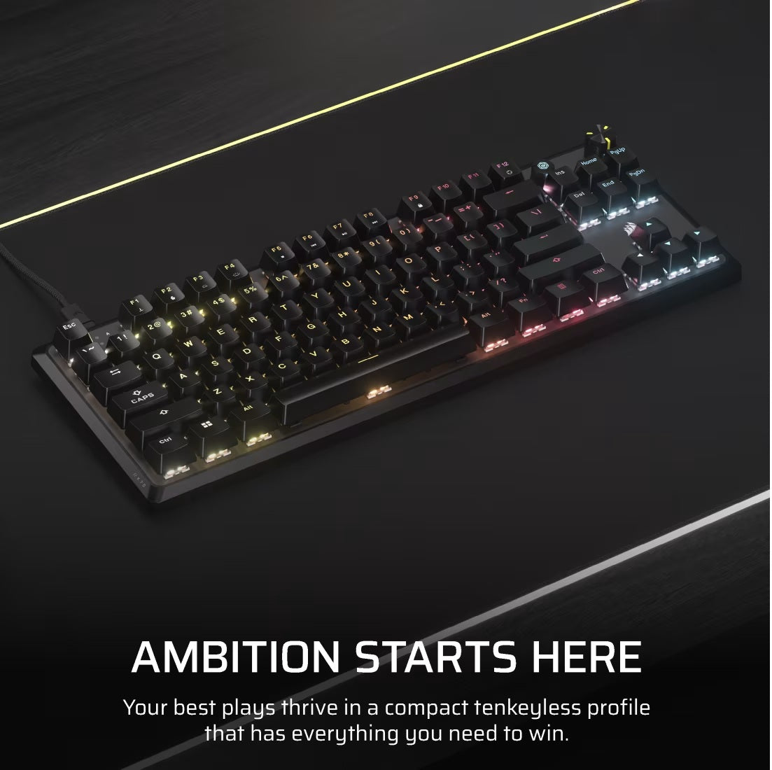 Corsair K70 Core TKL RGB Gaming Keyboard