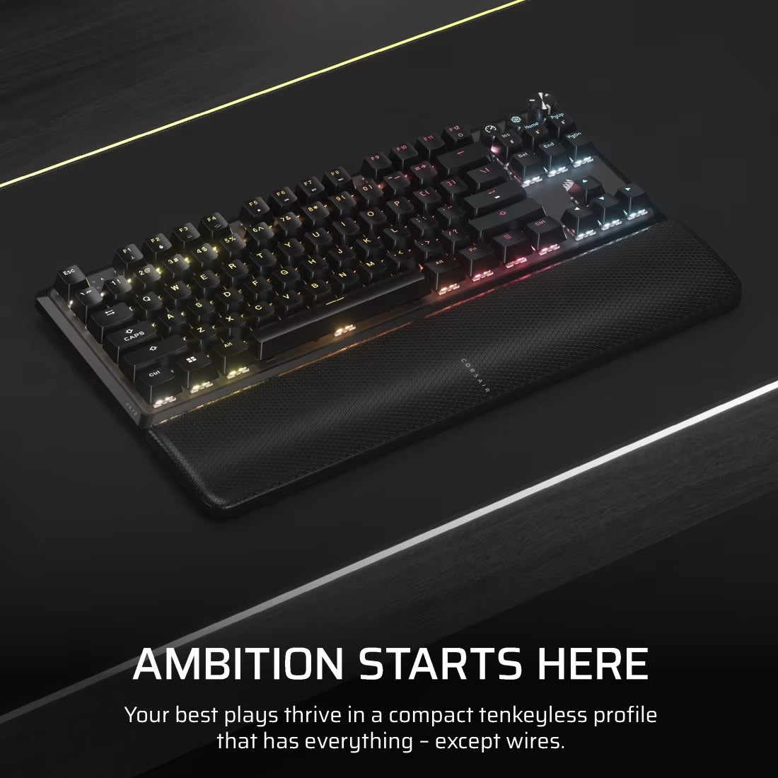 Corsair K70 Core TKL Wireless RGB Keyboard Linear