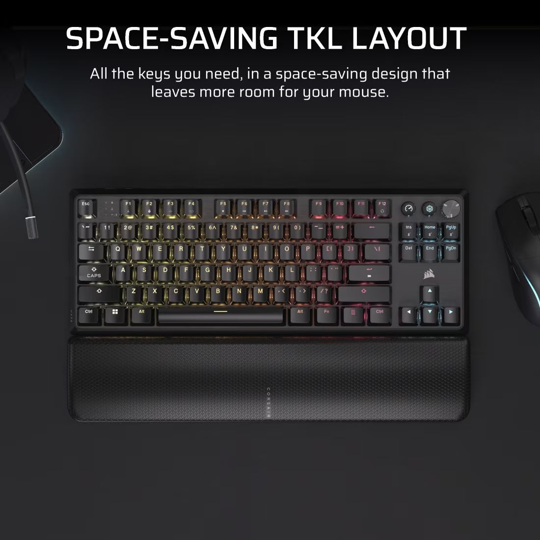Corsair K70 Core TKL Wireless RGB Keyboard Linear