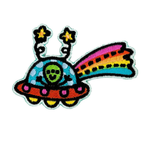 KAGS KG0373 Personalise Me UFO 5cm Embroidered Hybrid Patch